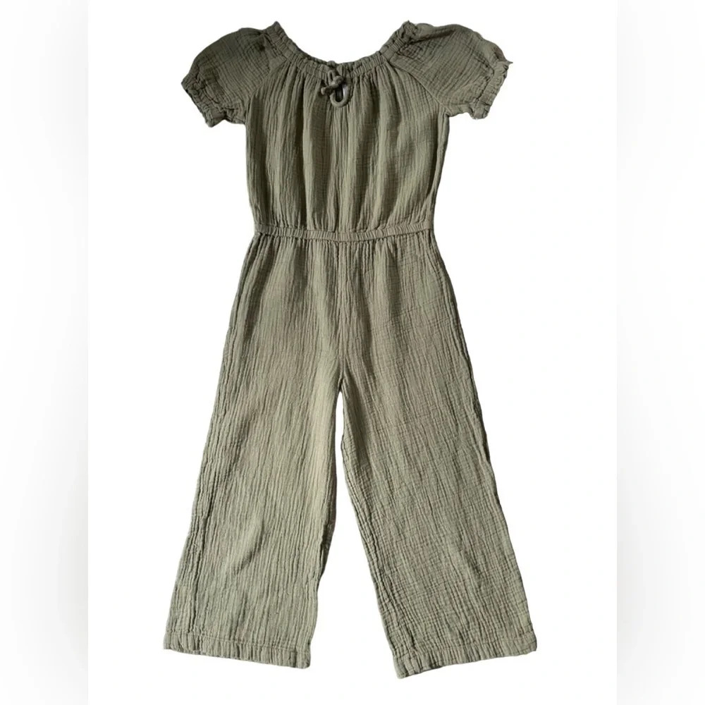 CARTER’S GIRLS FOREST GREEN PANT ROMPER
